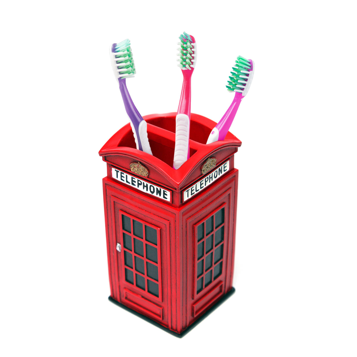 Shresmo Telephone Booth Shaped Wonder Toothbrush Holder - OnlyMat