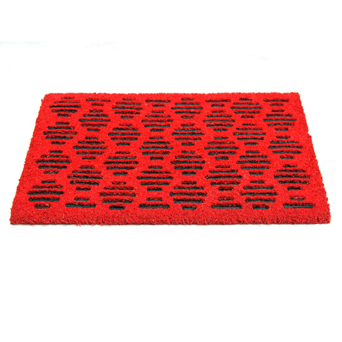 Pressed Design Natural Coir Doormat PVCIMP 00009 - OnlyMat
