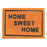 Pressed Home Sweet Home Design Natural Coir Doormat - OnlyMat