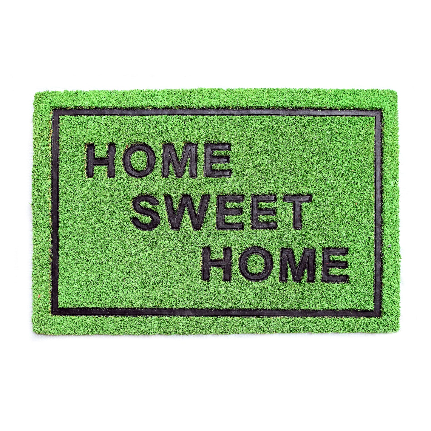 Pressed Design Natural Coir Doormat - OnlyMat
