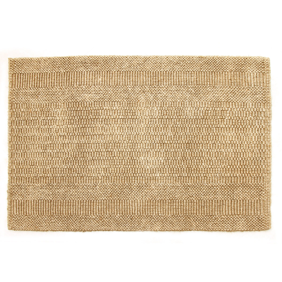 OnlyMat Non-Slip Heritage Jute Rug Mat PMR 0005 NTR - OnlyMat