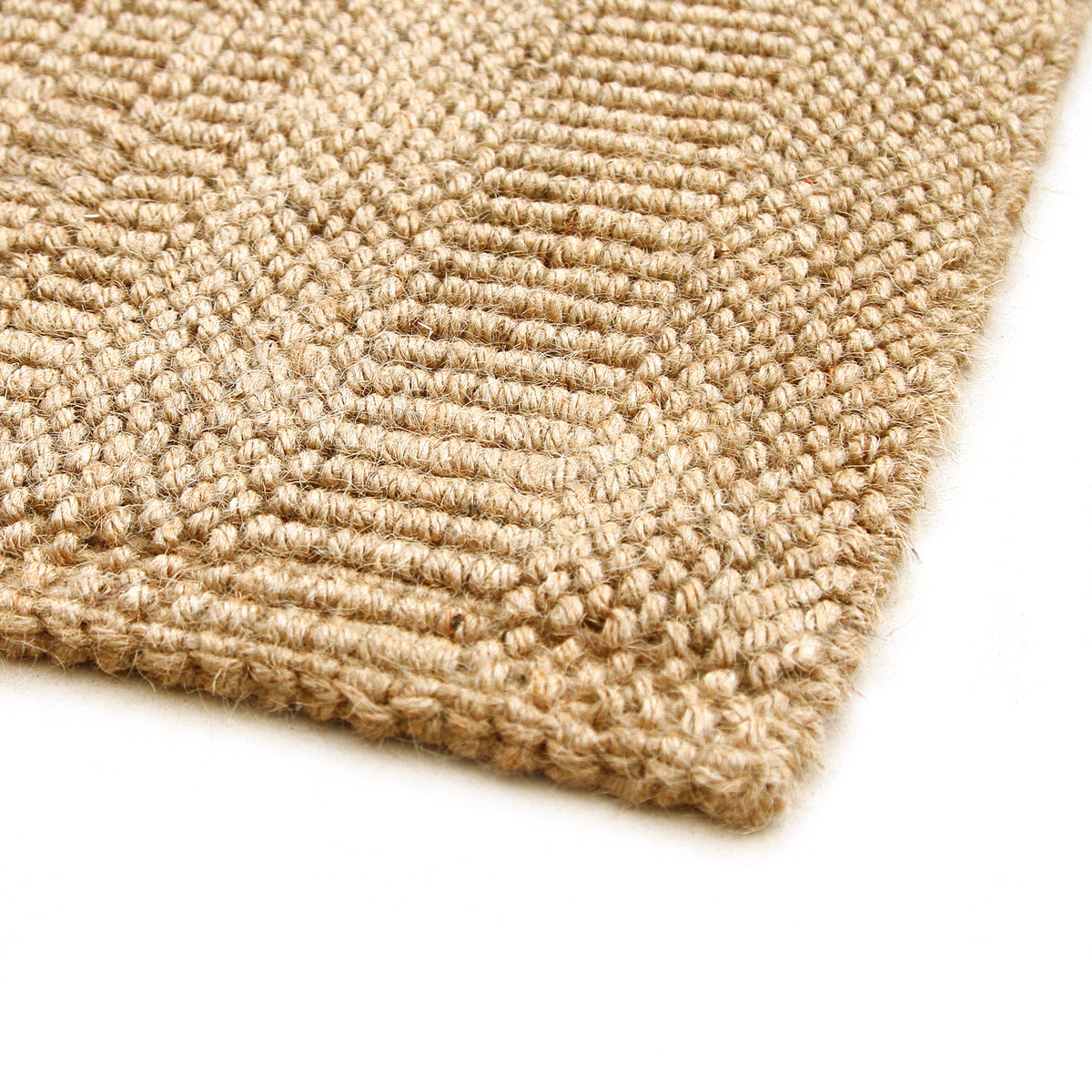 OnlyMat Non-Slip Heritage Jute Rug Mat PMR 0005 NTR - OnlyMat