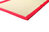 Handwoven Jute Floor Mat with Red Border - OnlyMat