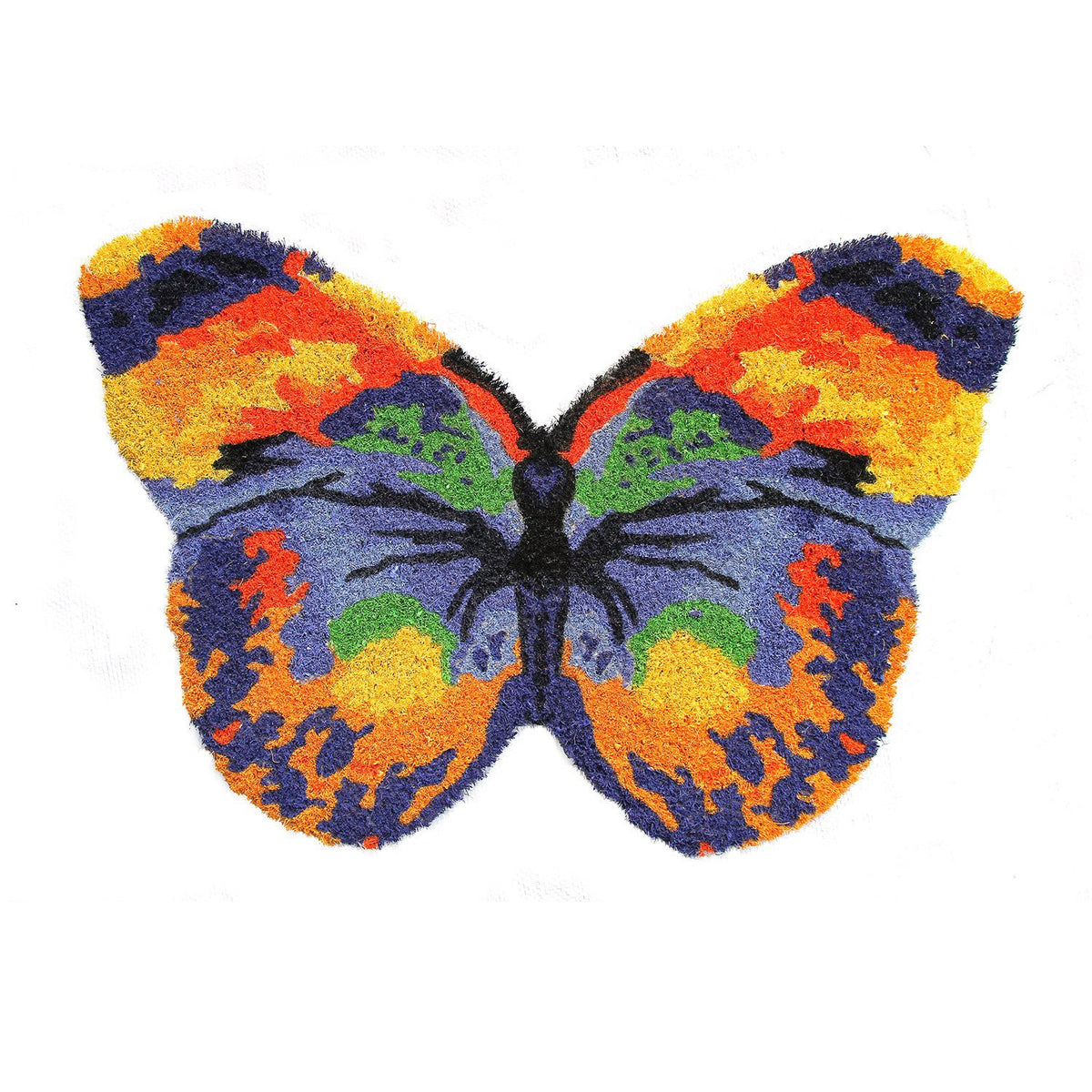 Beautiful & Colourful Butterfly Shape Anti-Slip Floor Mat - OnlyMat