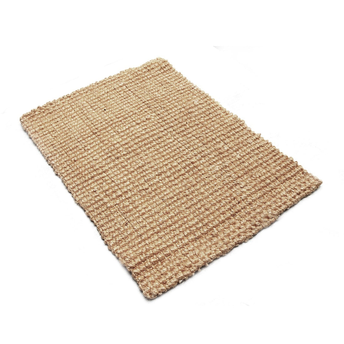 
                      
                        Beige woven mat on a white background
                      
                    
