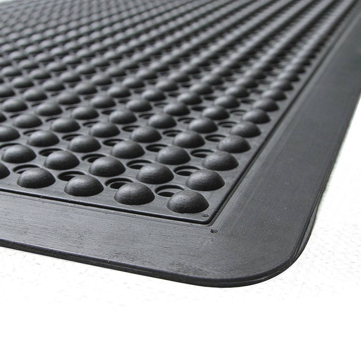 Natural Rubber Anti-Fatigue Mat - Black - OnlyMat