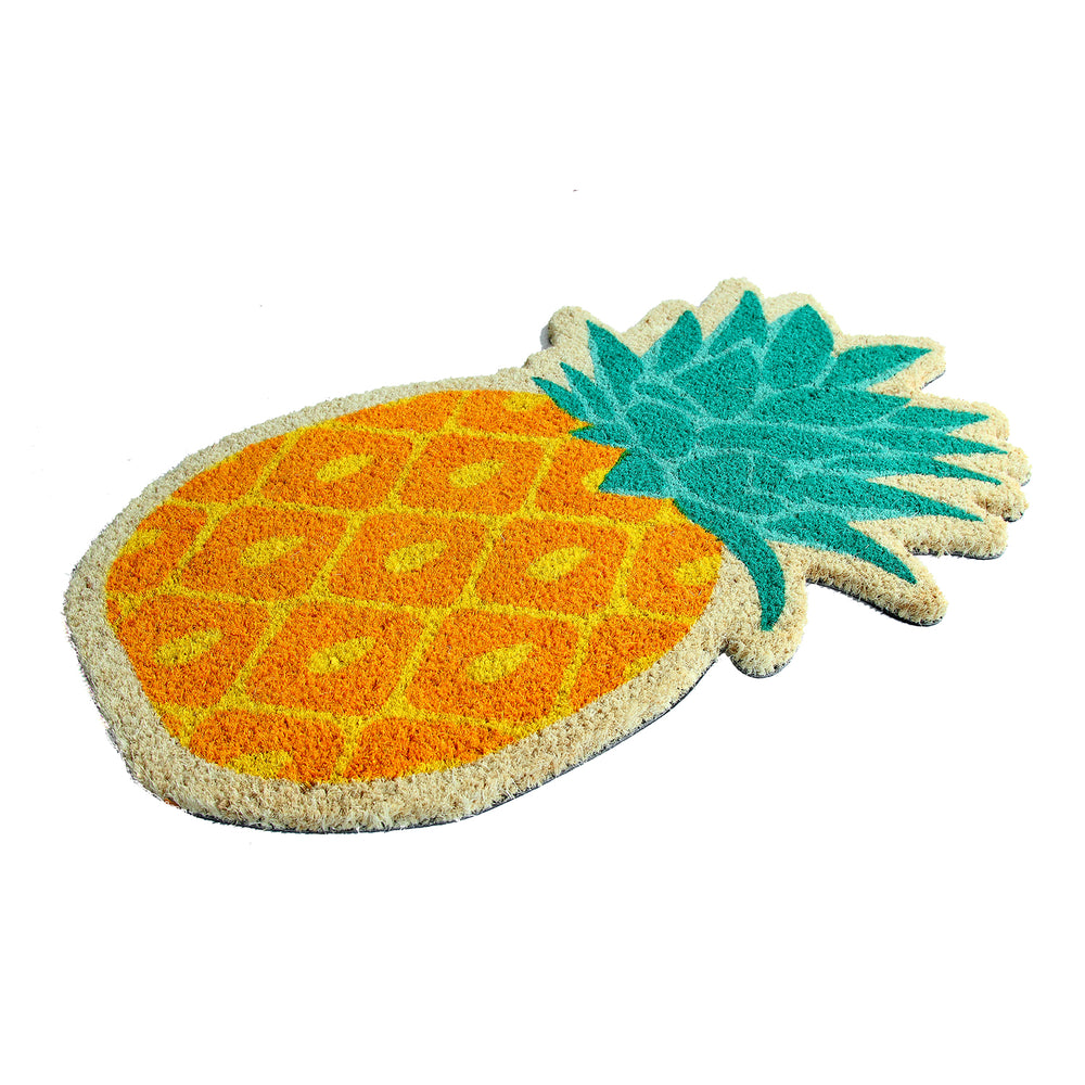 Pineapple Shape Floor Natrual Coir Anti-Slip Floor Mat - OnlyMat