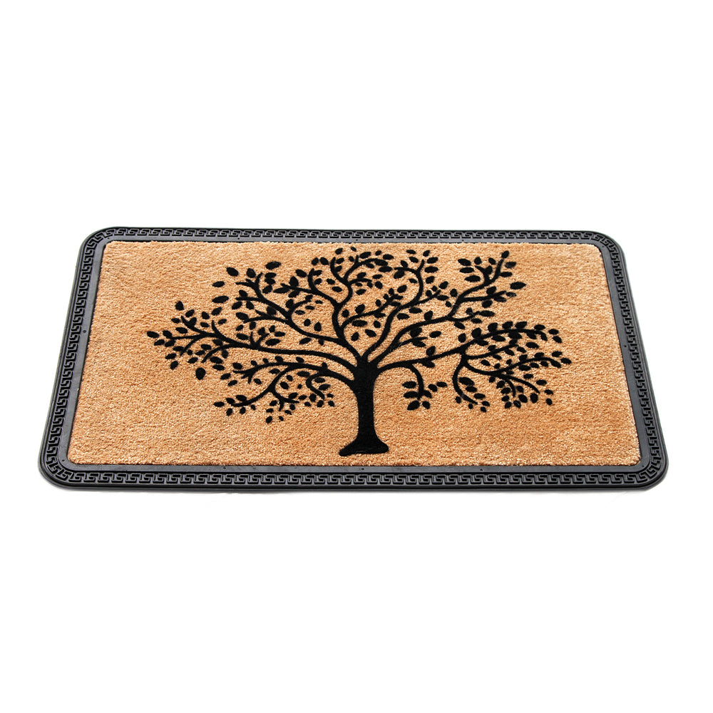 
                      
                        Elegant Beige Colour Soft Polypropylene Tree Flocked Floor Mat - OnlyMat
                      
                    
