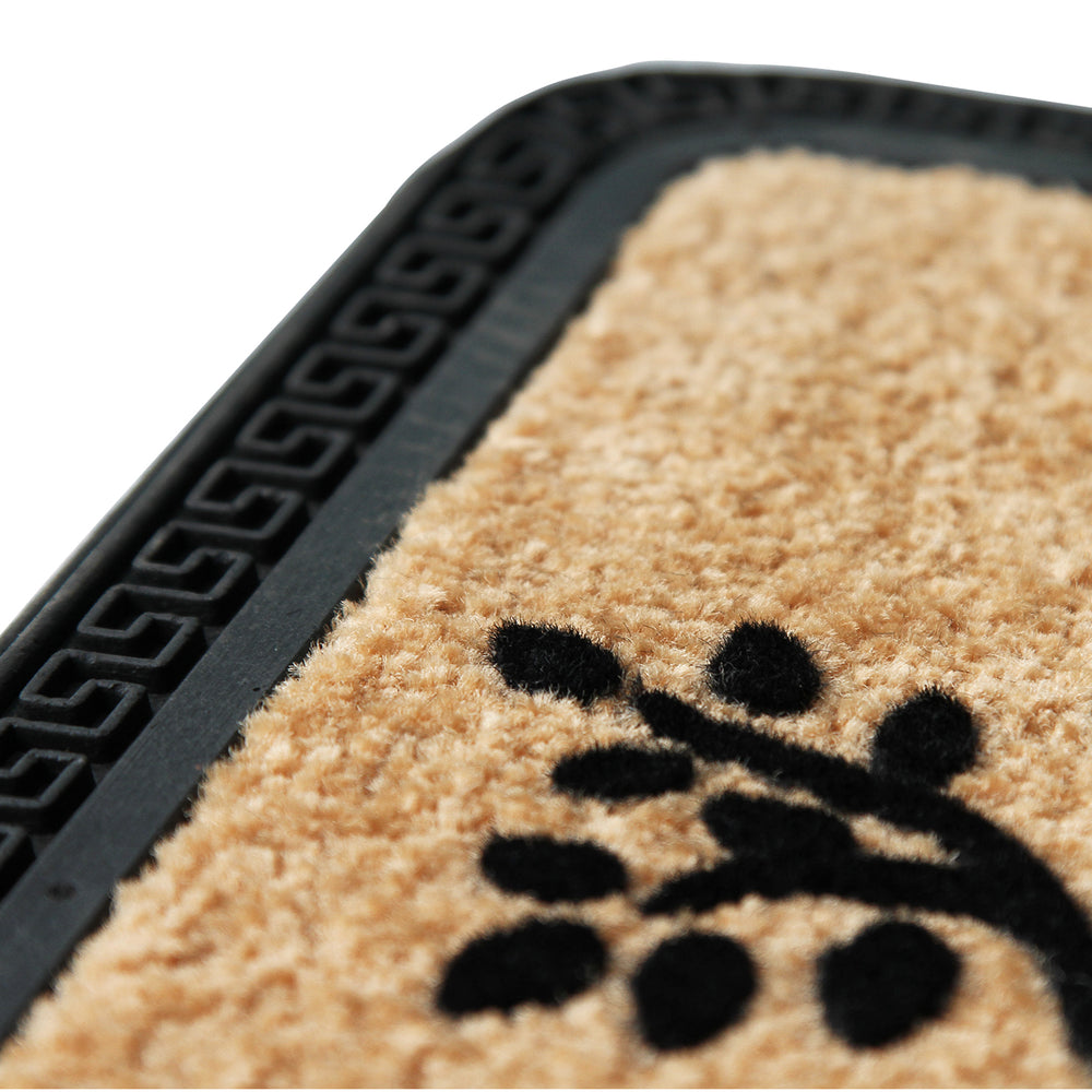 
                      
                        Elegant Beige Colour Soft Polypropylene Tree Flocked Floor Mat - OnlyMat
                      
                    