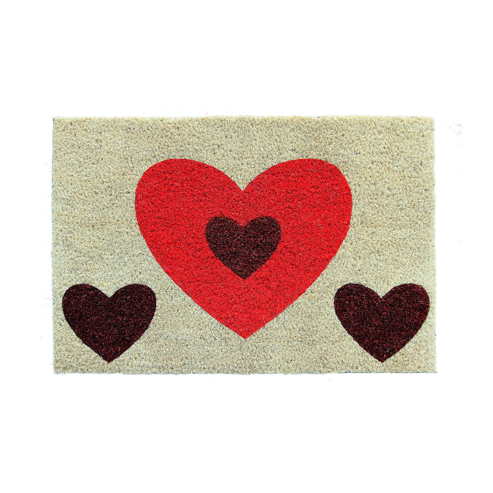 Pounding Heart Coir Door Mat - OnlyMat