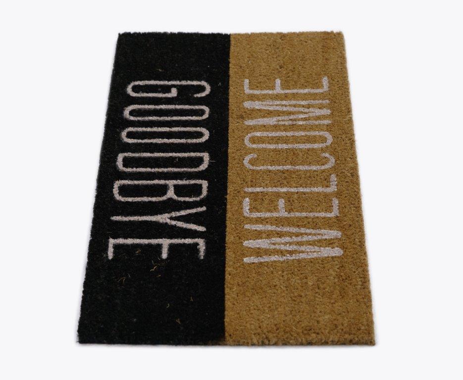 Onlymat Welcome Goodbye Coir Doormat - OnlyMat