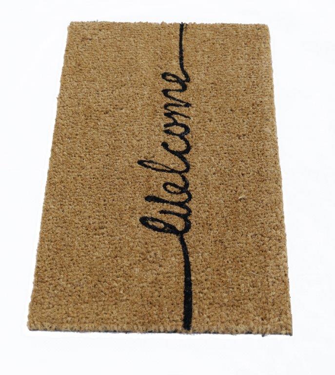 Onlymat Welcome Coir Doormat (40x70cm) - OnlyMat