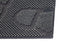 Lightweight Black Rubber Pin Foot Mark Design Floor Mat - OnlyMat