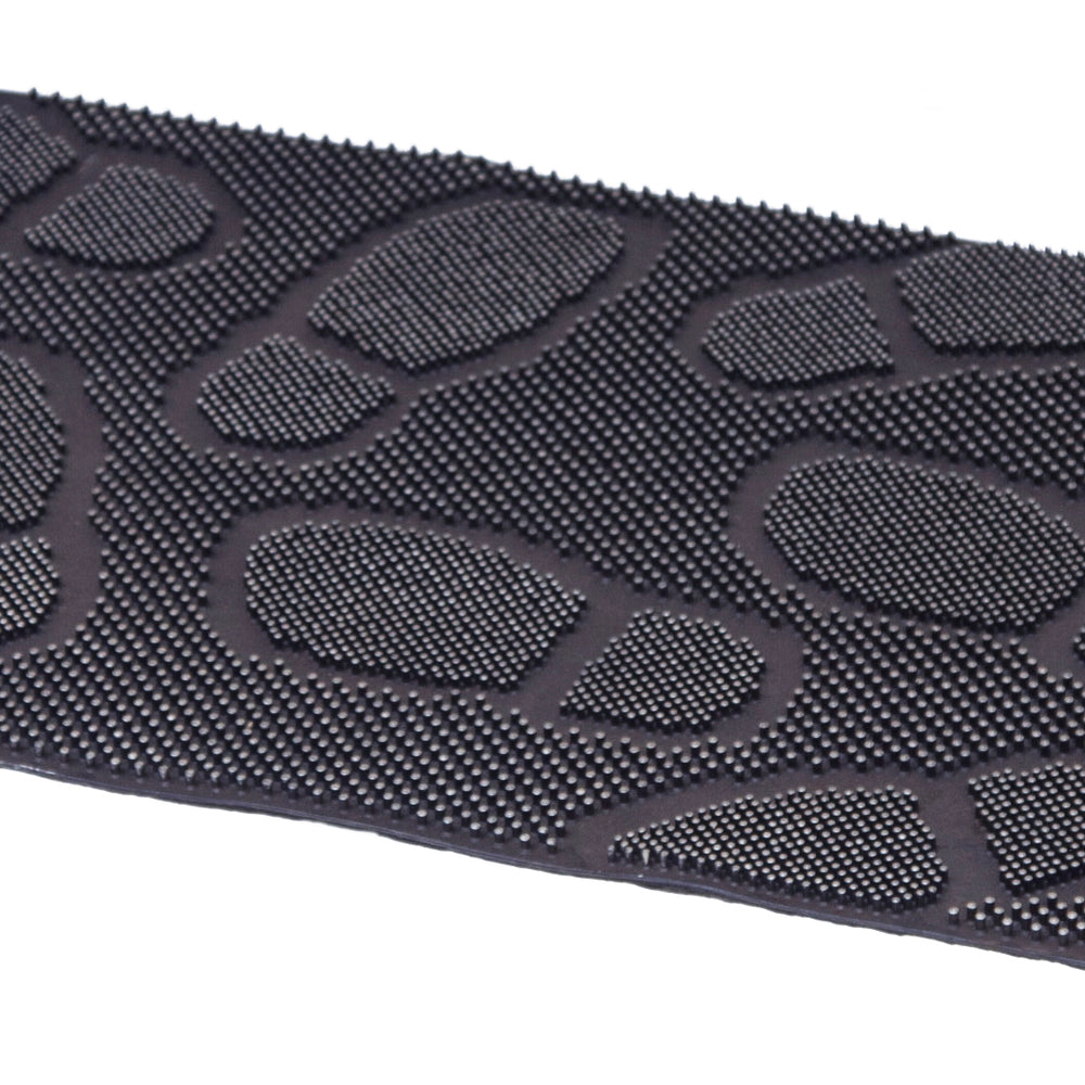 
                      
                        Lightweight Black Rubber Pin Foot Mark Design Floor Mat - OnlyMat
                      
                    
