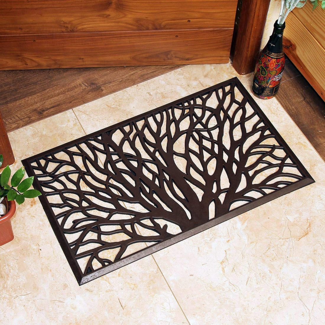 
                      
                        OnlyMat Heavy-Duty Rubber Tree of Life Doormat
                      
                    