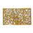 OnlyMat Moulded Tree Design Rubber Doormat in Metalic Colours - Indoor / Outdoor, Waterproof