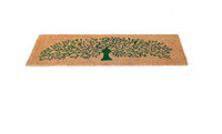 वृक्ष मुद्रित प्राकृतिक कॉयर डोरमैट (120 x 40) - 2 रंग विकल्प 