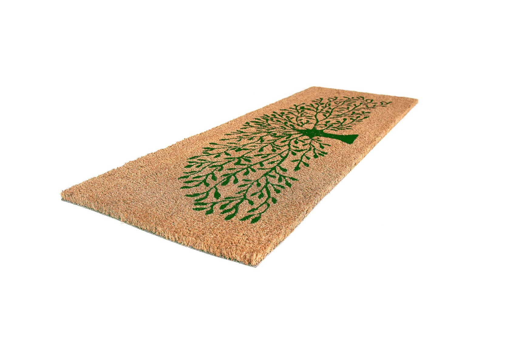 OnlyMat Tree Printed Natural Coir Doormat (120 x 40) - 2 Colour Options