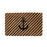 Ship Anchor Design Printed Natural Coir Floor Mat - OnlyMat