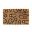 Shoe Design Natural Coir Doormat - OnlyMat