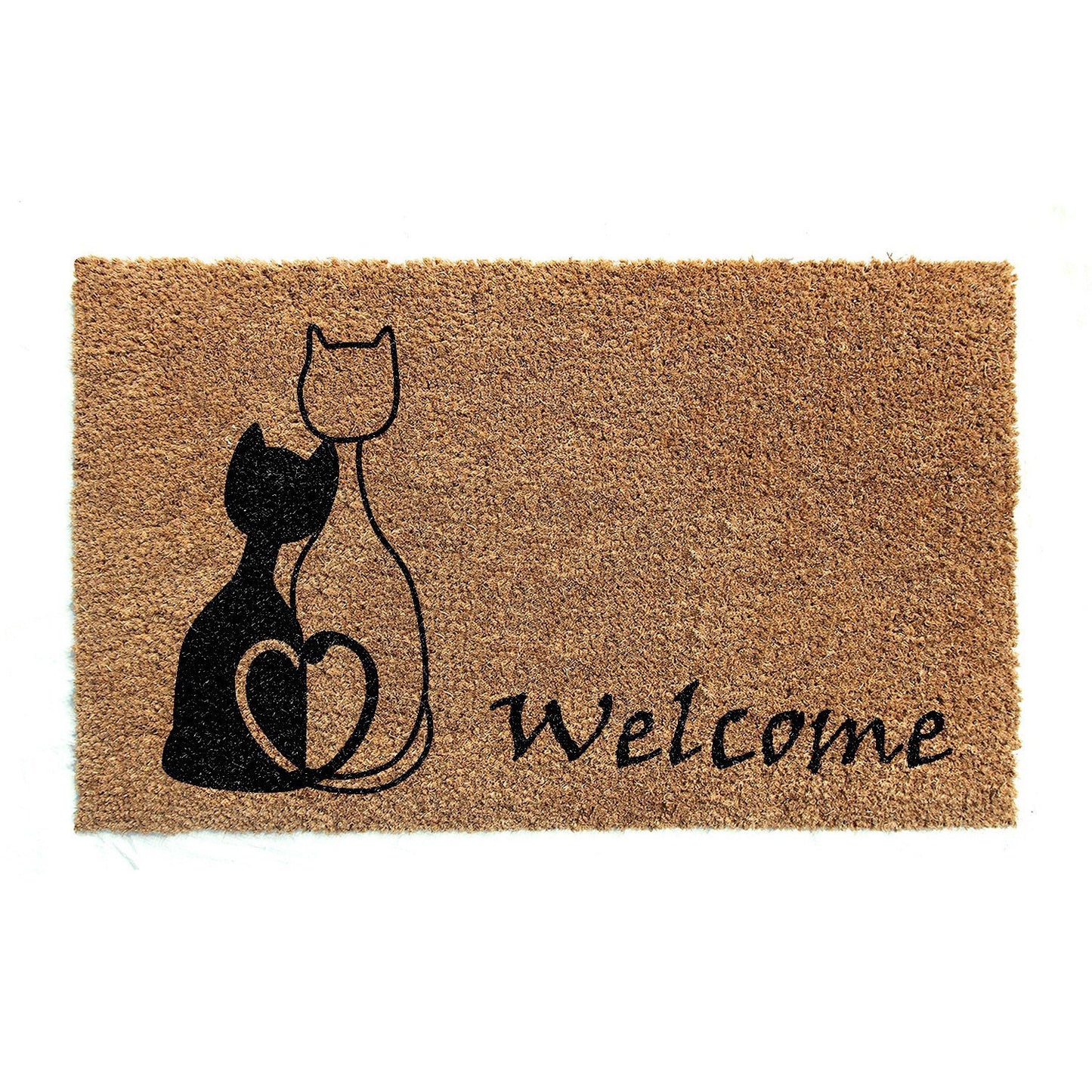 Cat Printed Elegant Welcome Door Mat - OnlyMat