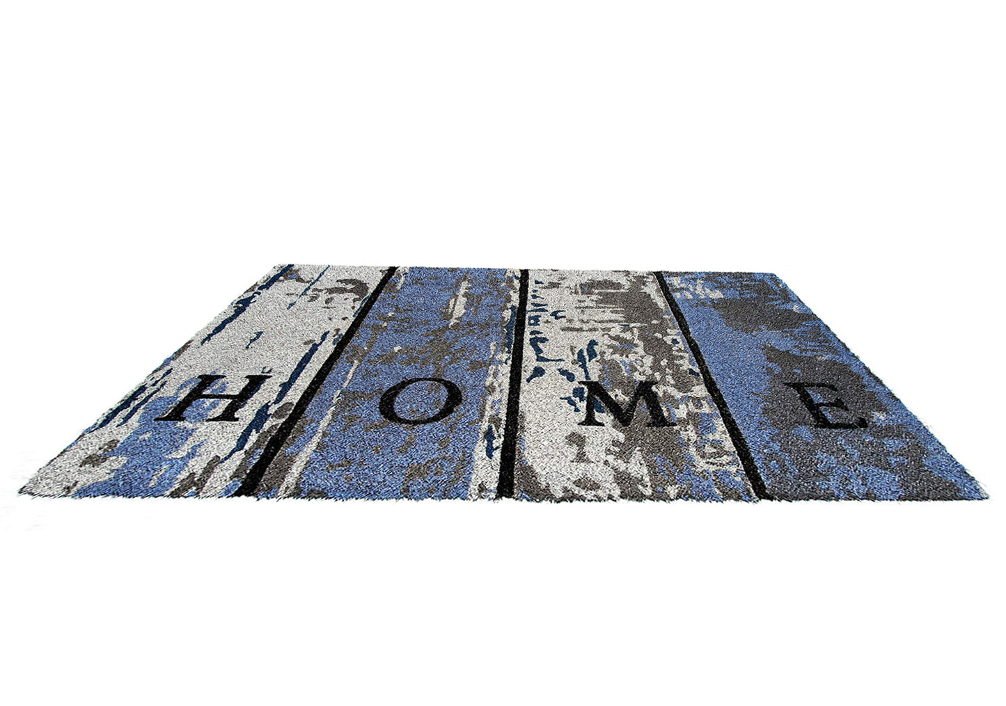 "Home" Printed Multi Colour Printed Natural Coir Door Mat - OnlyMat