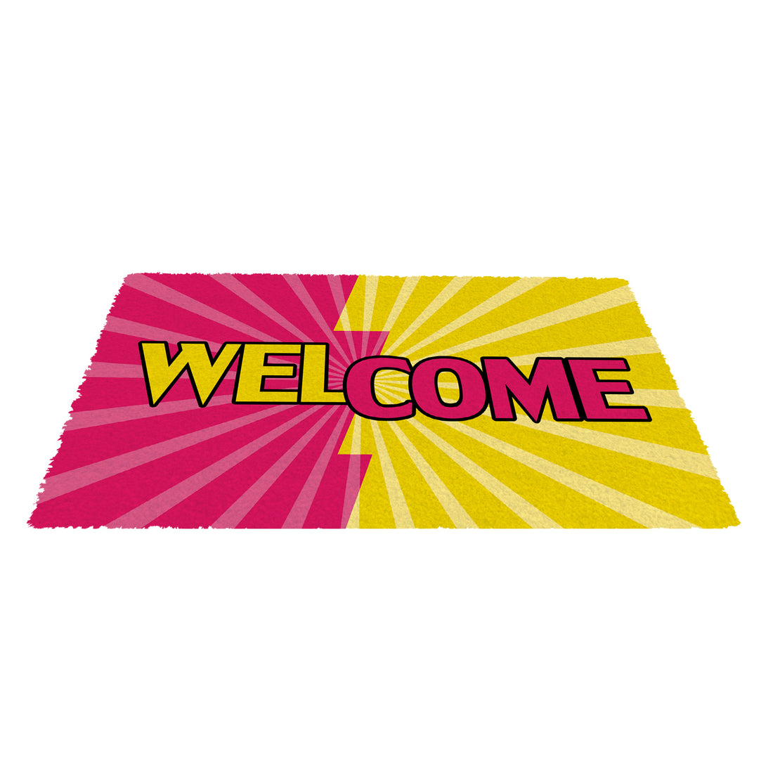 
                      
                        Colourful Welcome Printed Natural Coir Floor Mats - OnlyMat
                      
                    