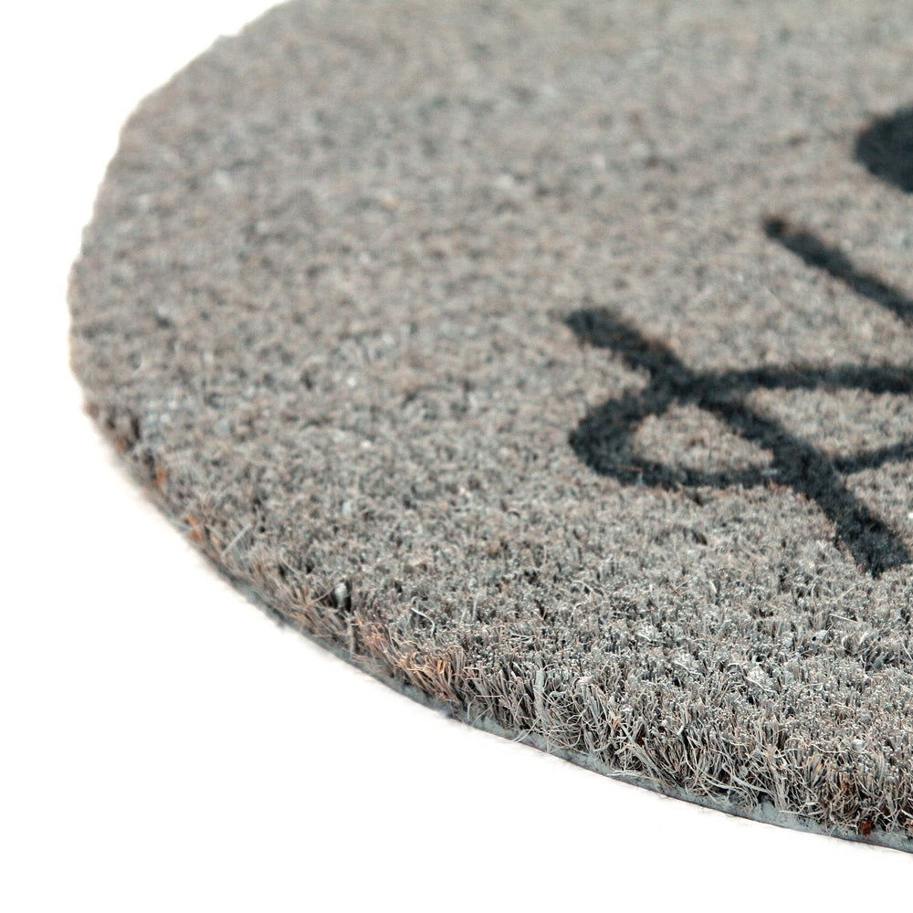 
                      
                        Onlymat Quotes  Printed Natural Coir  Shape mat-Grey - OnlyMat
                      
                    