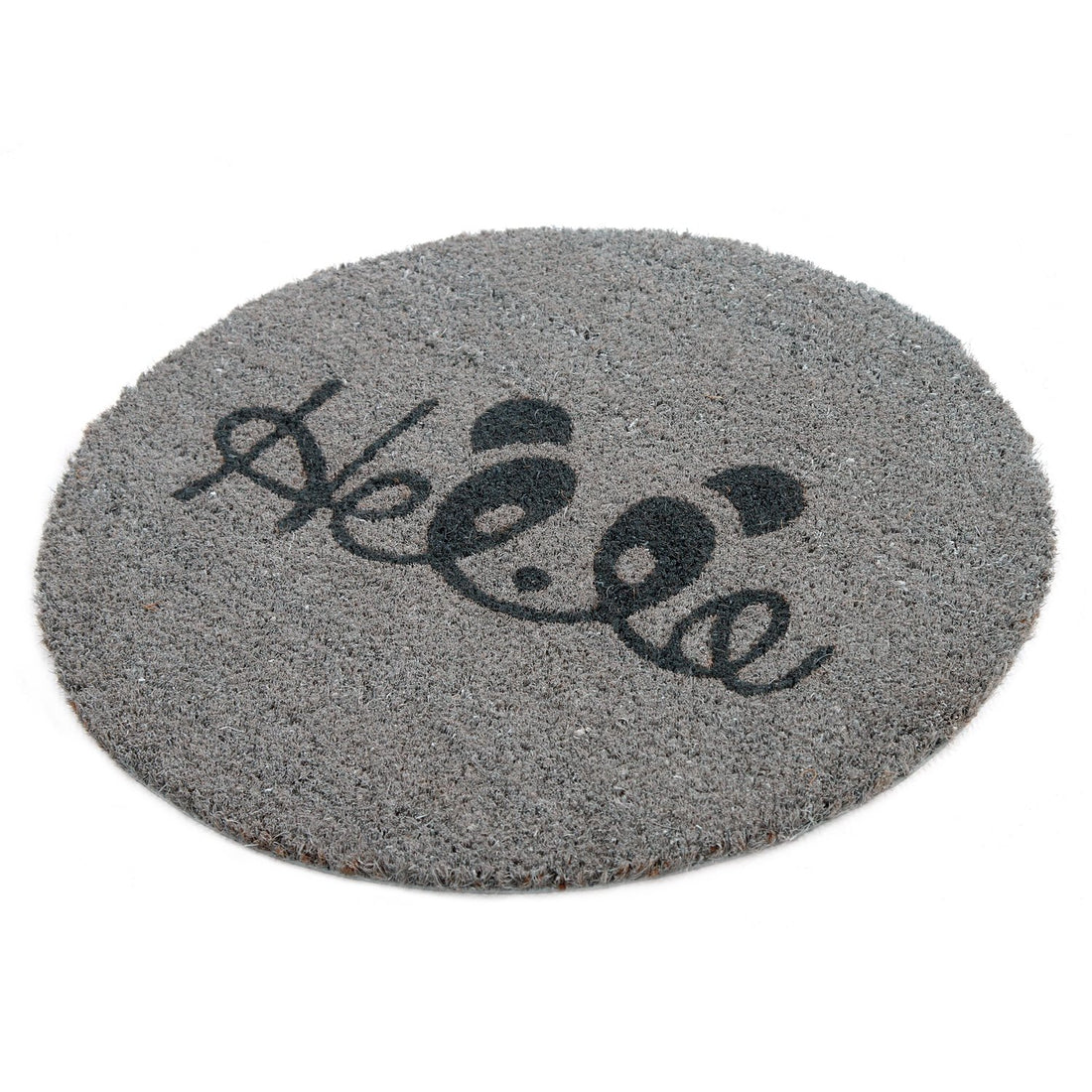 
                      
                        Onlymat Quotes  Printed Natural Coir  Shape mat-Grey - OnlyMat
                      
                    
