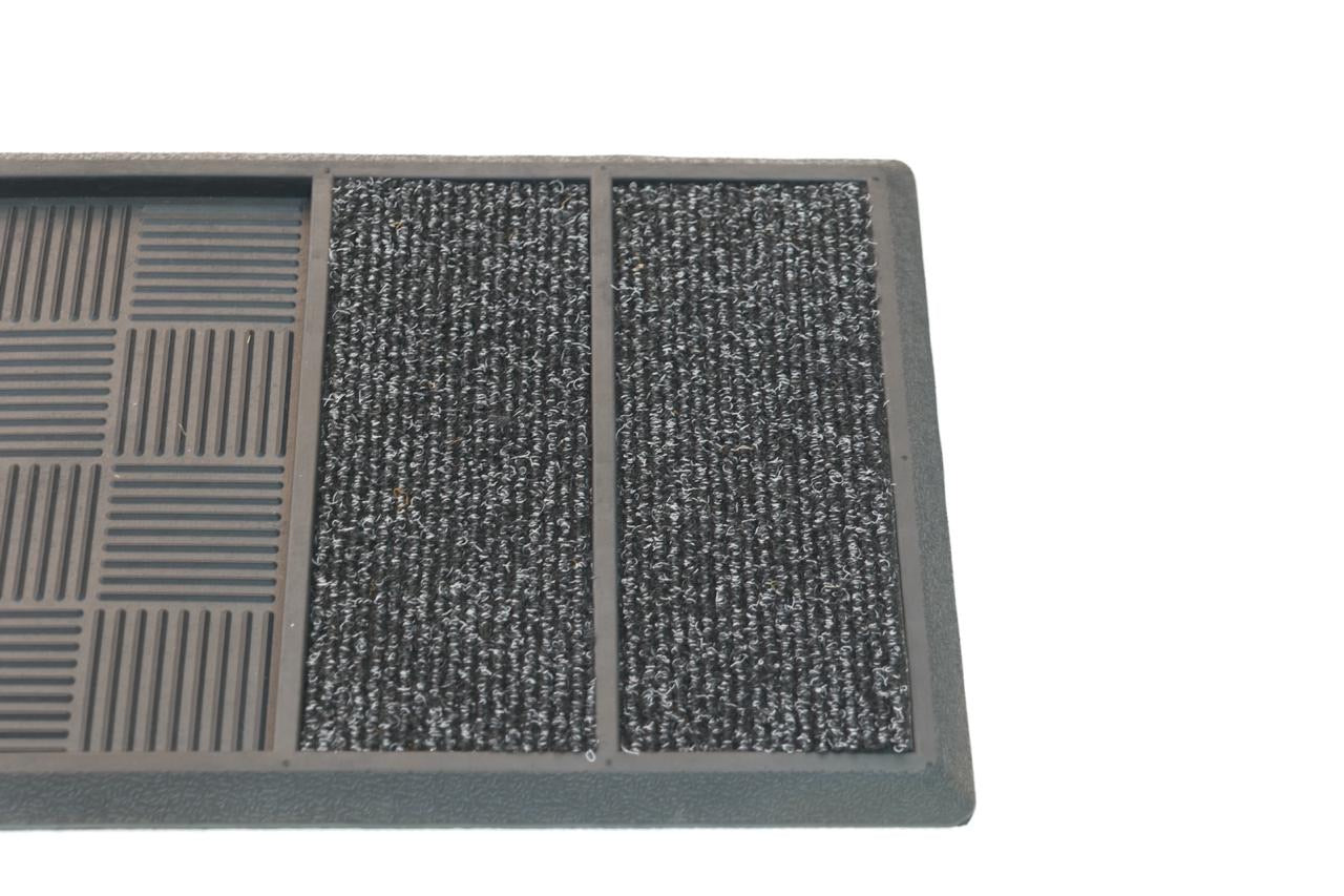 OnlyMat Sanitize Rubber Tray Mat with Wet and Quickdry Area - Indoor / Outdoor, Waterproof