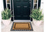OnlyMat COMBO: Personalized Doormat with Large Initials and Rubber Tray Mat - Design 3