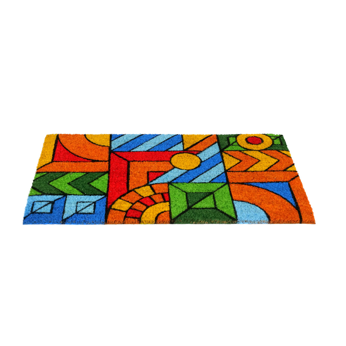 
                      
                        Modern Art Design printed Natural Coir Doormat
                      
                    