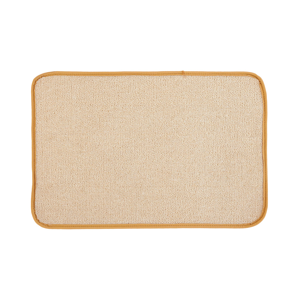 
                      
                        OnlyMat Soft Quickdry Plain Cream Colour Mat  (40cm x  60cm x 8mm)
                      
                    