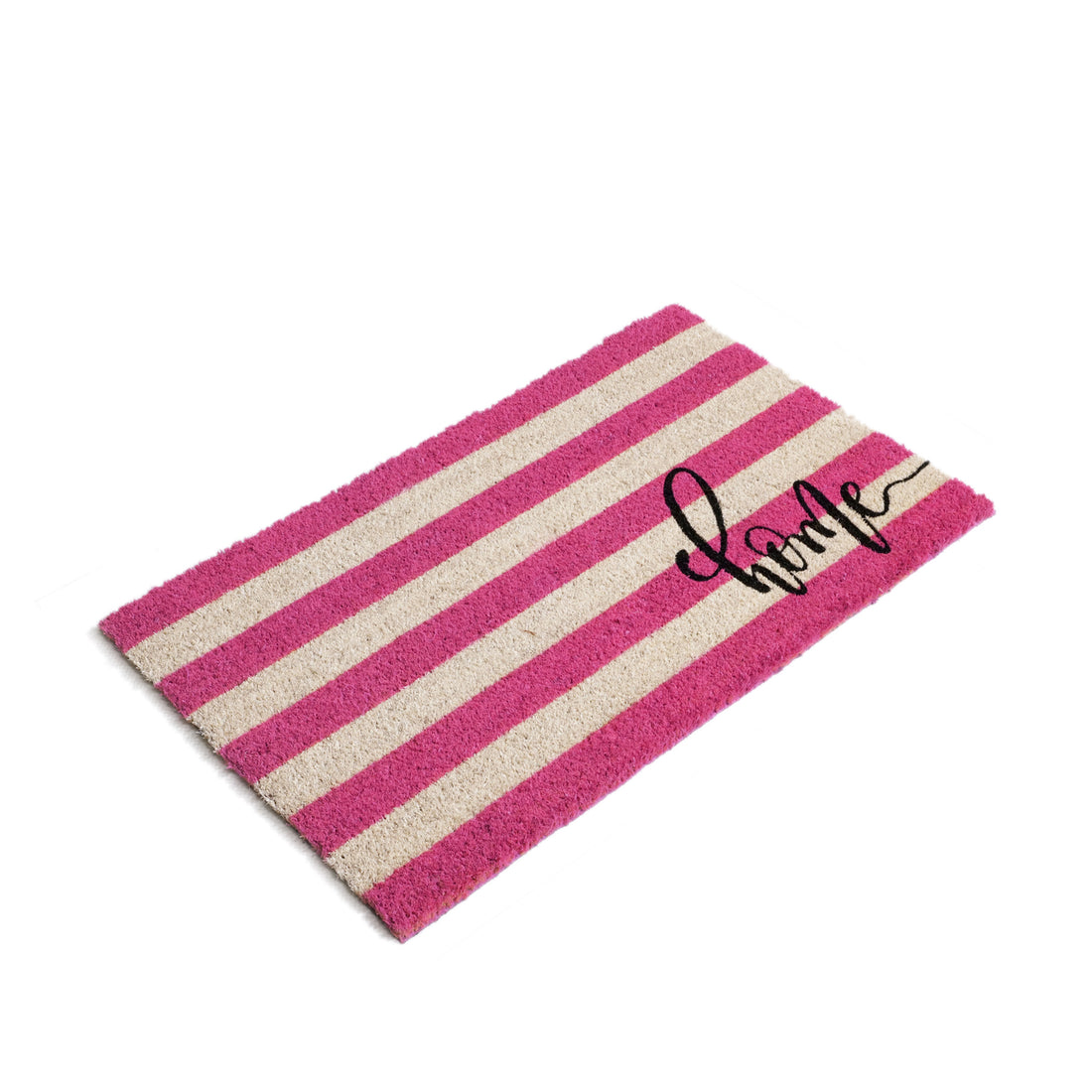 
                      
                        OnlyMat Home Pink Striped Retro Natural Coir Doormat
                      
                    