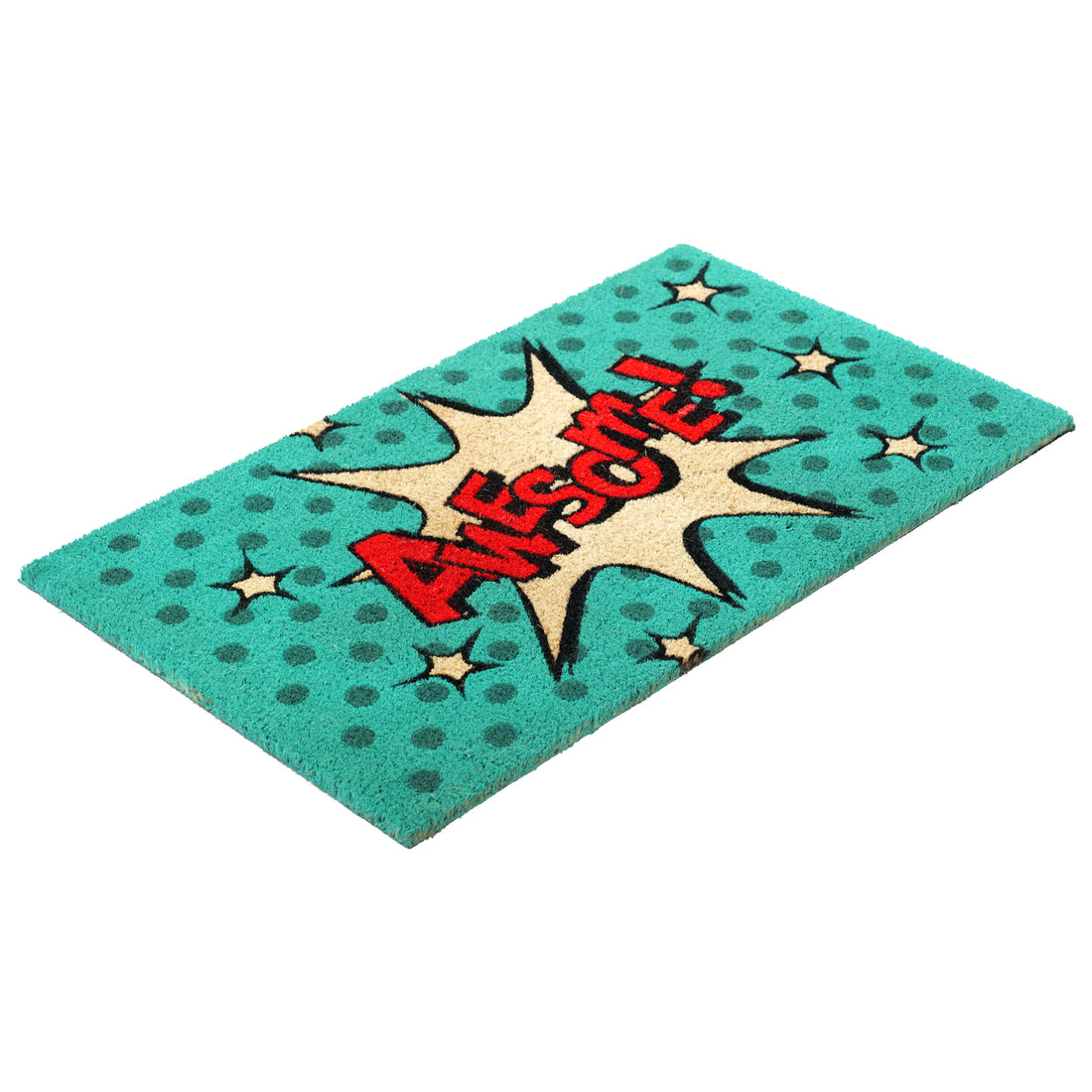 
                      
                        OnlyMat Comic Book Style Pop Art Coir Doormat with Anti-Slip Backing
                      
                    