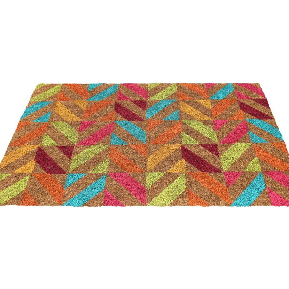 
                      
                        Colourful Pattern -  Printed Natural Coir Doormat - Entrance Mat
                      
                    