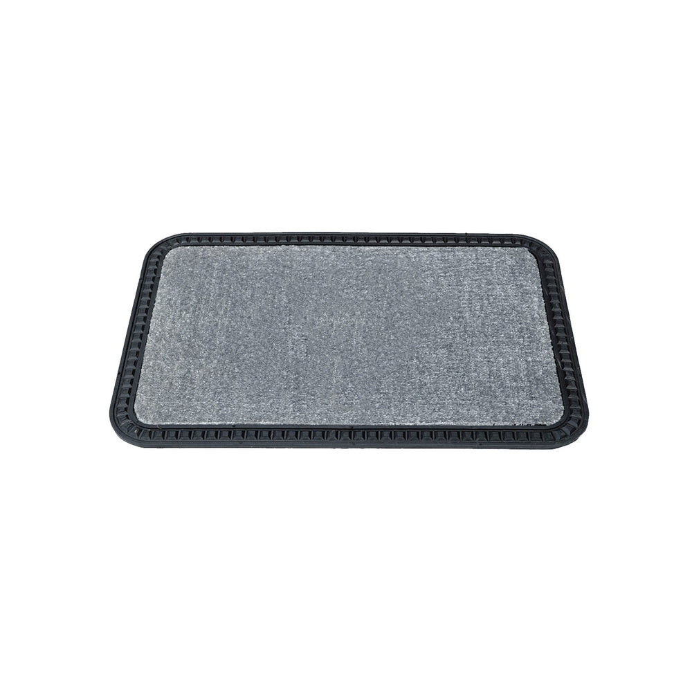 
                      
                        OnlyMat Luxury Soft Mat - Entrance, Kitchen, Bathroom, Bedside - Plain Grey - Large Size (40cm X 60cm)
                      
                    