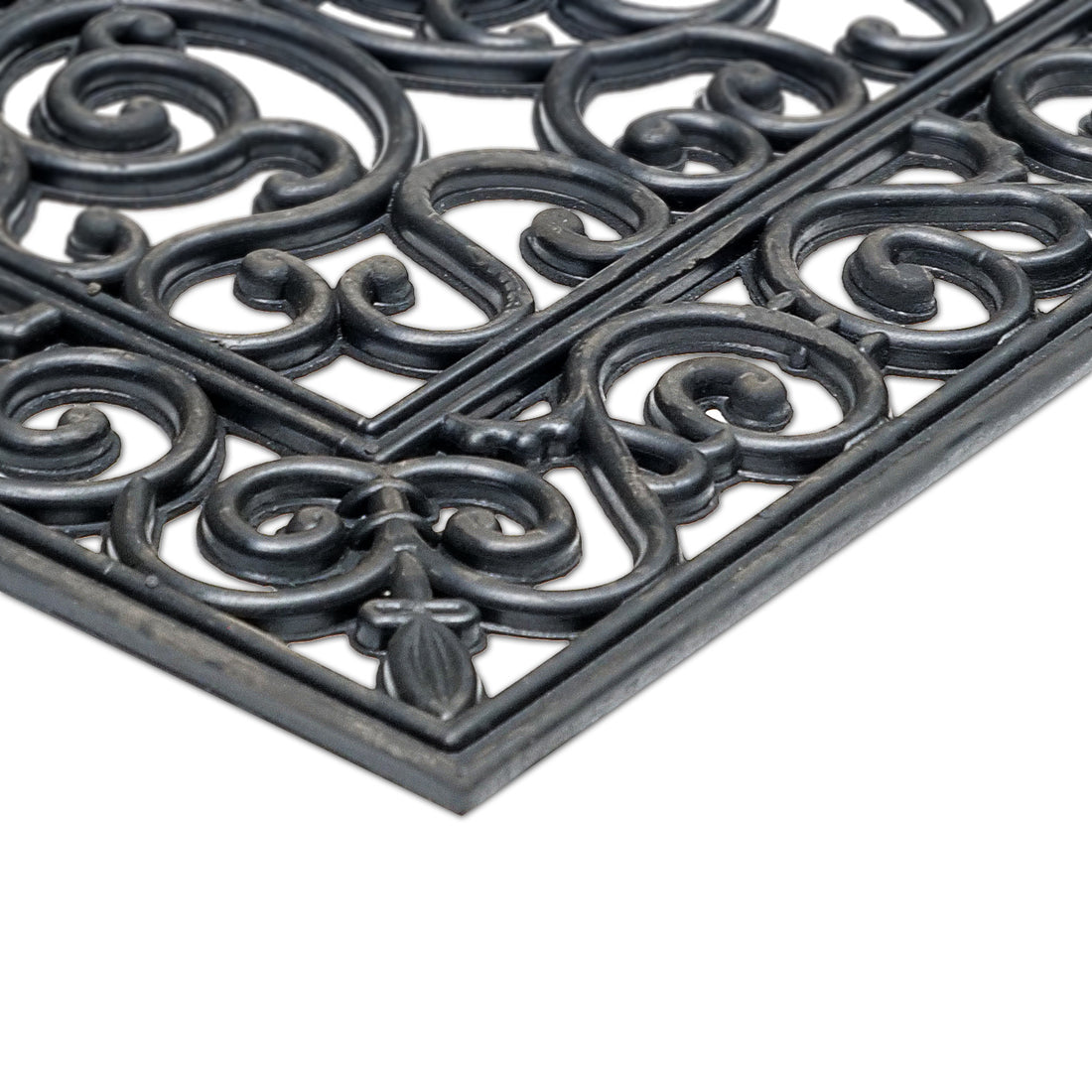 
                      
                        Scrollwork Rubber Doormat
                      
                    