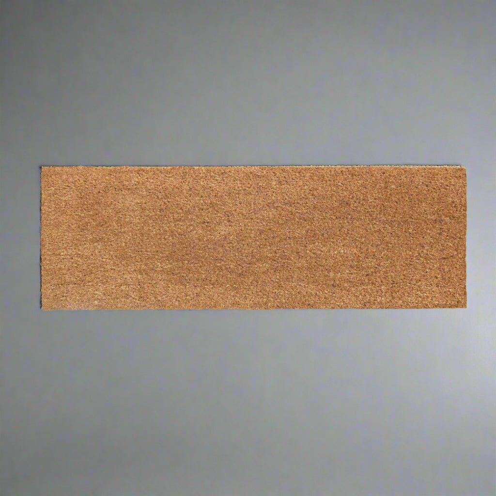 Plain / Blank Natural Coir Door Mat with Anti-Slip Backing - OnlyMat