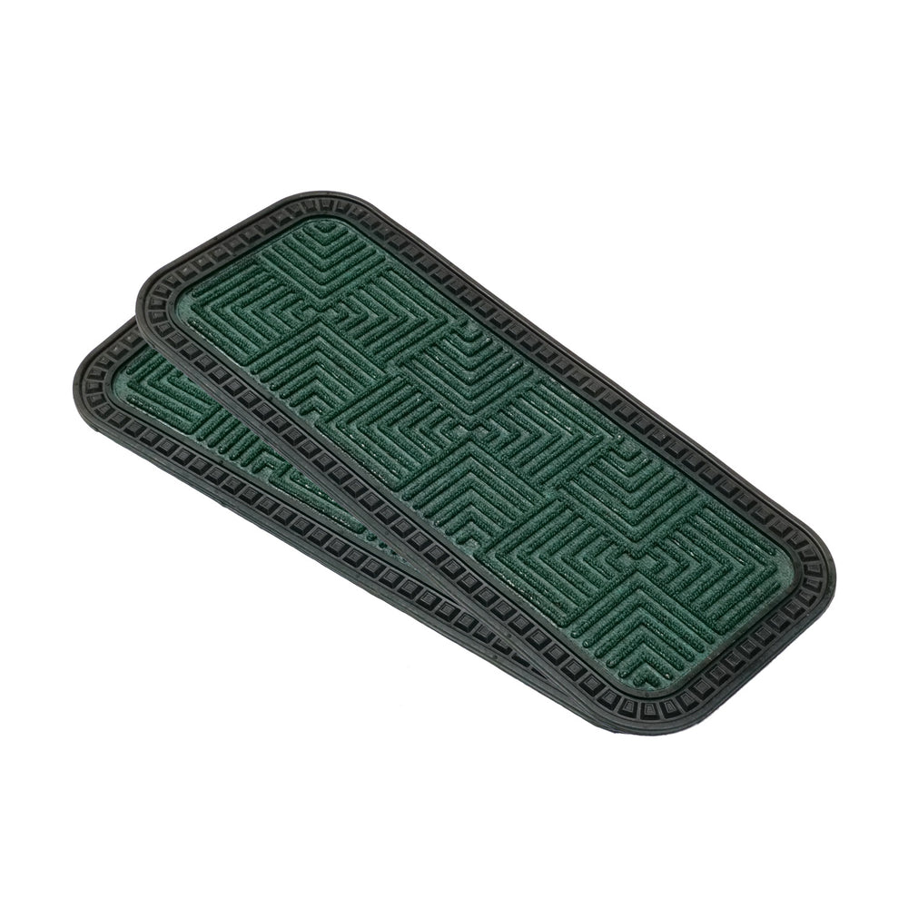 
                      
                        OnlyMat Stylish GREEN 25cm x 60cm Anti-Slip Step and Stair Mats with Anti-Slip Backing
                      
                    