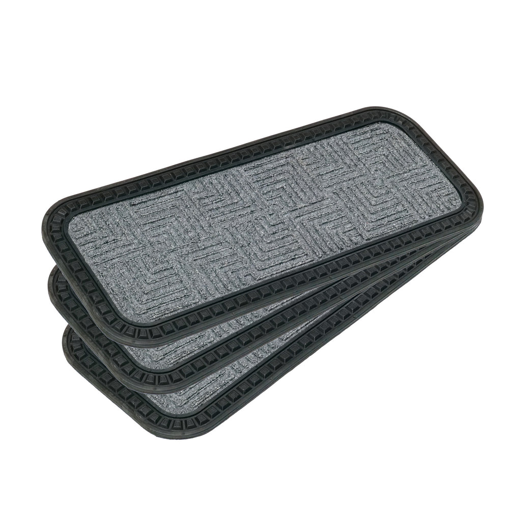 
                      
                        OnlyMat Stylish GREY Anti-Slip 25cm x 60cm Step Stair Mats with Anti-Slip Backing
                      
                    
