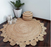 Round Heritage Jute Carpet - Handwoven - 160cm and 120cm round