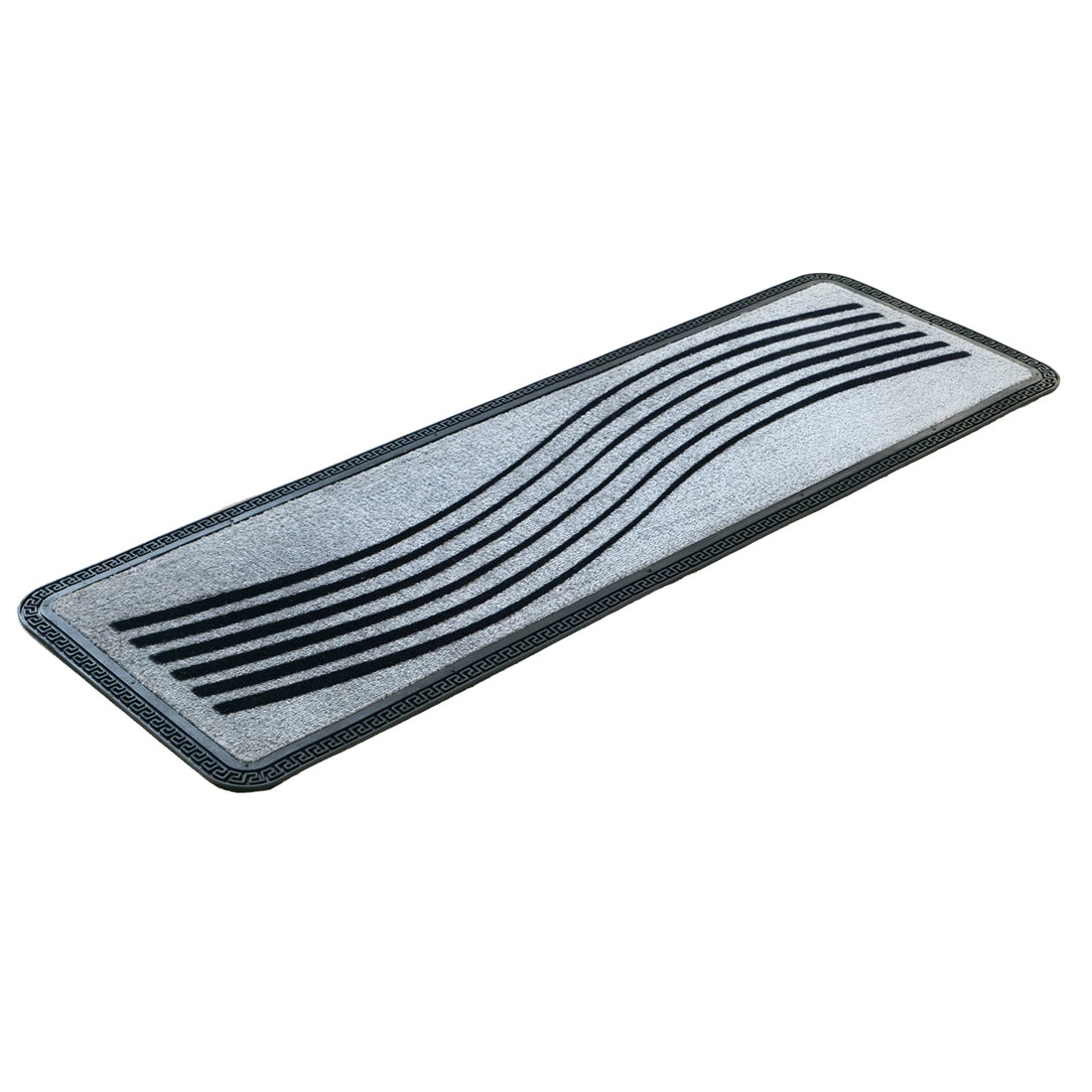 
                      
                        OnlyMat Grey Polypropylene Runner Doormat with Wave Pattern
                      
                    