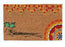 OnlyMat Onam Festival Themed Kerala Printed Natural Coir Entrance Doormat