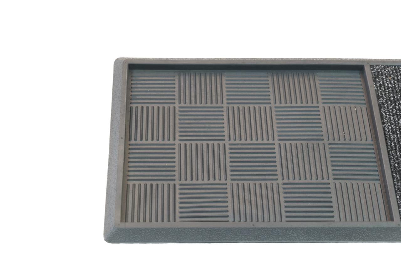 OnlyMat Sanitize Rubber Tray Mat with Wet and Quickdry Area - Indoor / Outdoor, Waterproof