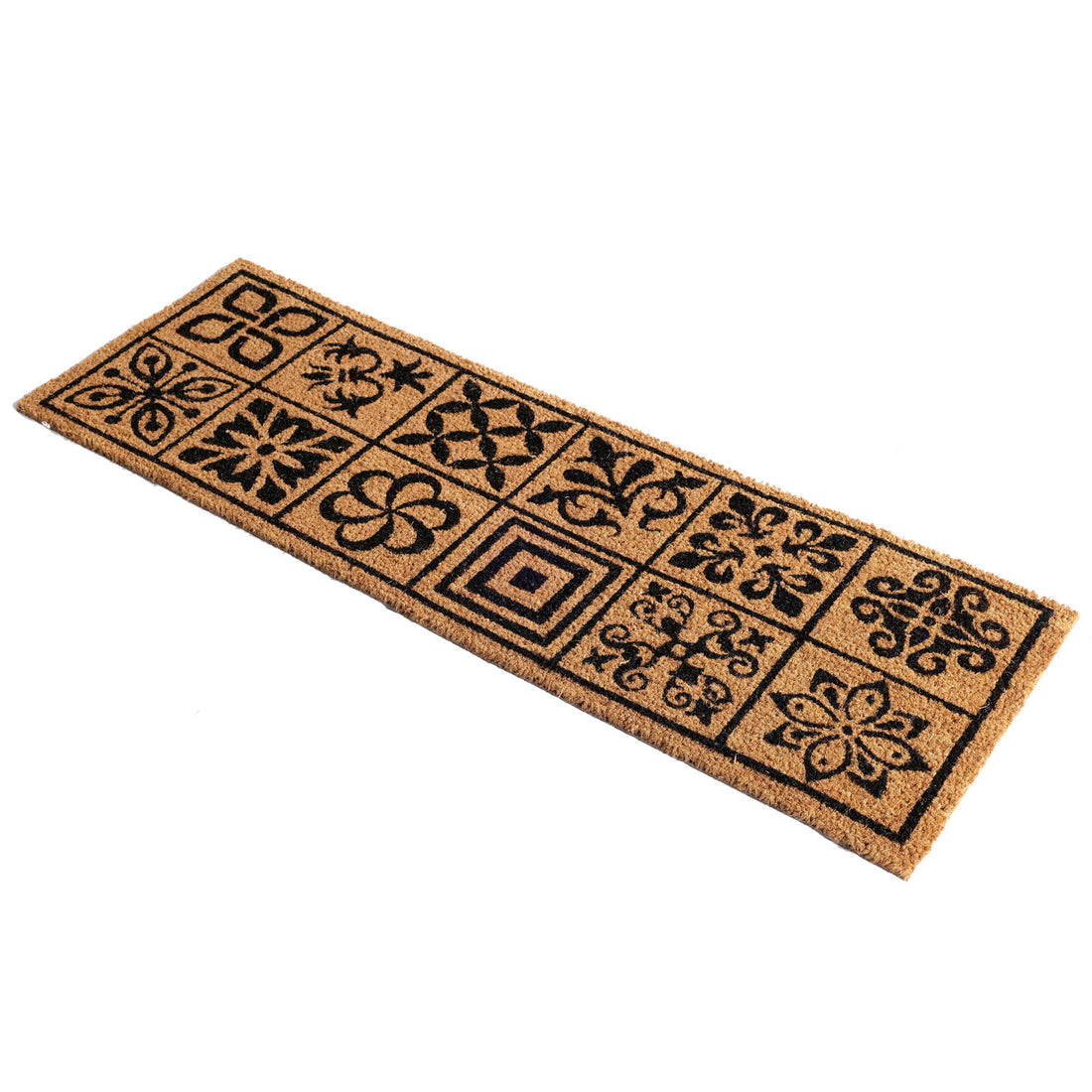 
                      
                        OnlyMat Vintage Assorted Tile Pattern Coir Runner Mat
                      
                    