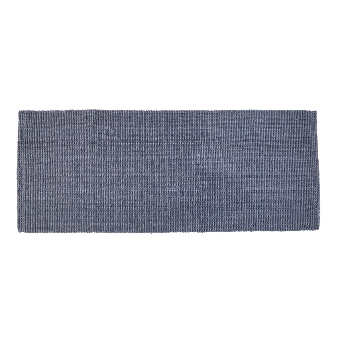 OnlyMat Dark Grey Jute Runner Rug / Eco-Friendly Handwoven Carpet for Bedside / Living Room Decor