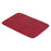 OnlyMat Soft Quickdry Plain Red Mat  (40cm x  60cm x 8mm)
