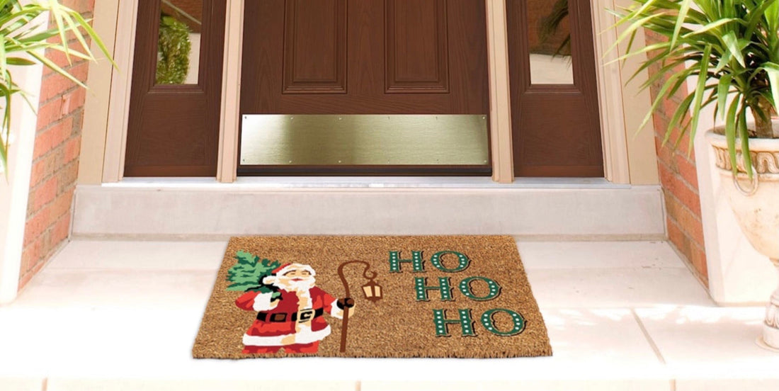 
                      
                        HO HO HO Christmas Theme Printed Coir Natural Door Mat
                      
                    