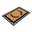 कॉम्बो: रबर ट्रे मैट के साथ फ्लोरल पर्सनलाइज्ड डोरमैट (डिज़ाइन 2)।
